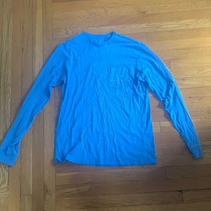Blue vineyard vines long sleeve